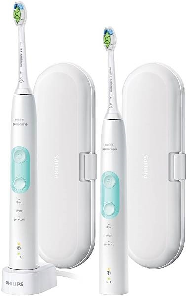 Philips ProtectiveClean 5100 Elektrisk tandbørste Twin Pack